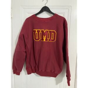 Retro UMD Bulldogs Crewneck Sweatshirt Size XL